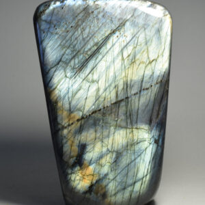 Beautiful greenish labradorite freeform
